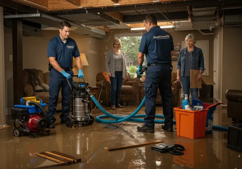 Basement Water Extraction and Removal Techniques process in Mills River, NC